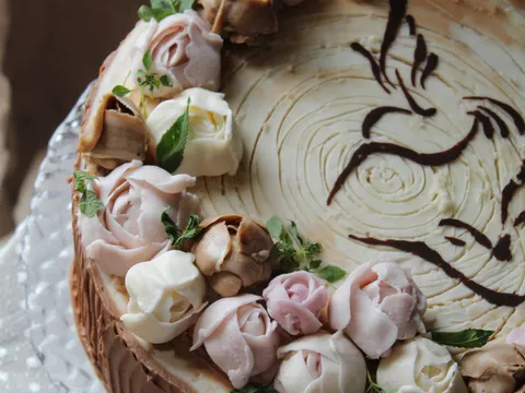 Čokoladna torta sa kikiriki puterom by Radilica