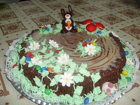 Uskrsnja torta-panj :)