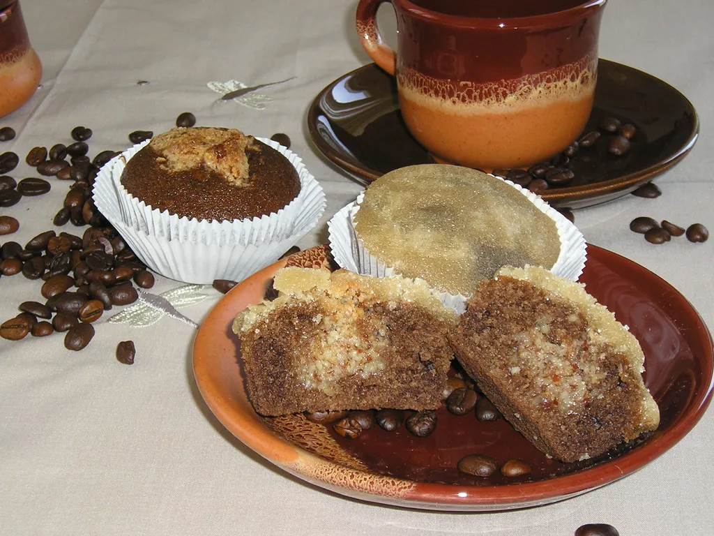 COFFEE & AMARETTI muffins