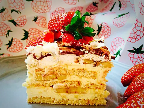 Banana split torta/kolač by Pomoravka