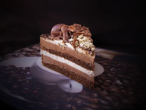 Chocolate muss cake