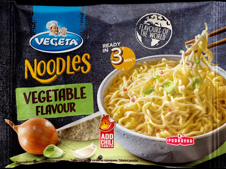 Vegeta Noodles cu gust de legume