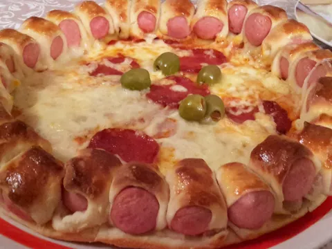 Hot-Dog Pizza