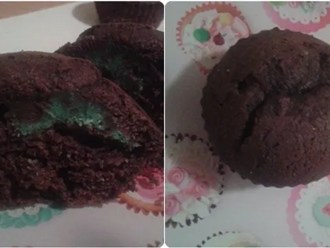 Čokoladni menta muffini