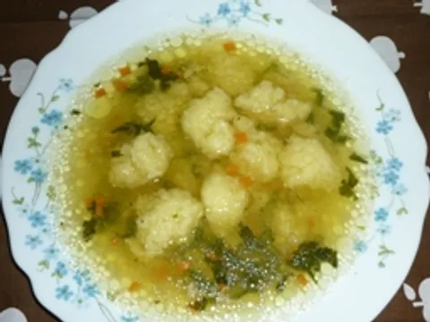 Moja supa sa knedlama!