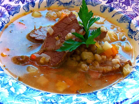 Rassolnik/ruska goveđa juha sa ječmom