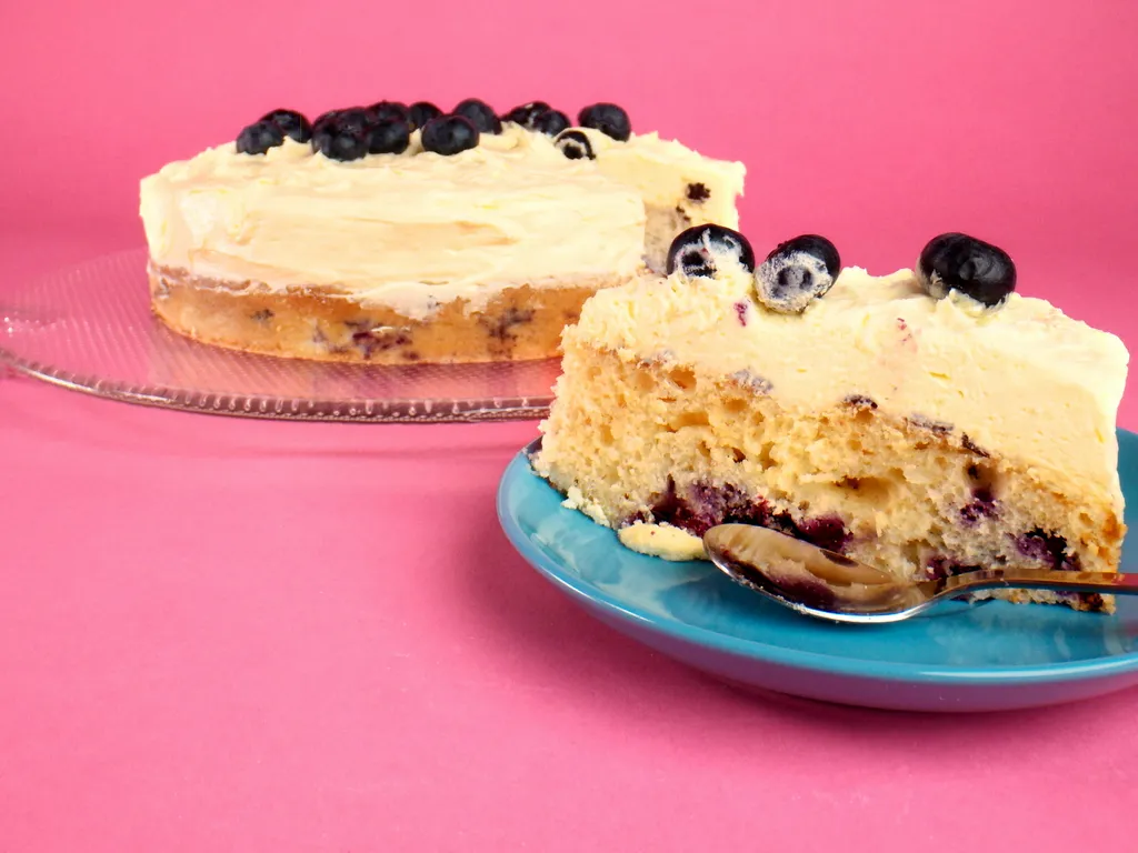 Muffin kolač s borovnicama