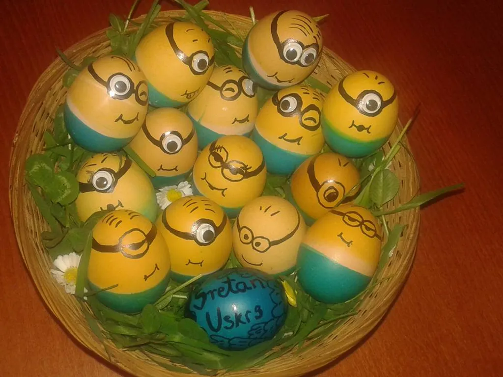Minioni, uskršnja jaja