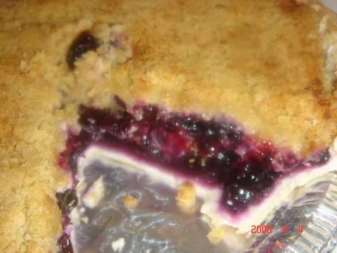 Blueberry pie (pita od borovnice)