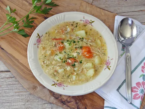 Pileća juha s krumpirom