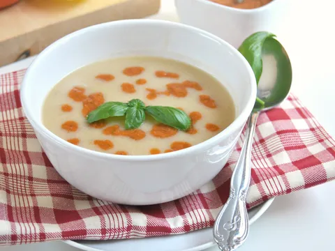 Krem juha od graha i paprika