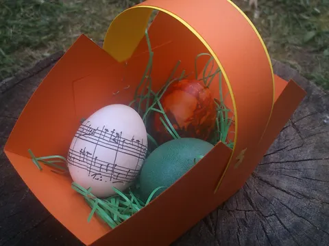 Izbeljivanje jaja za Uskrs