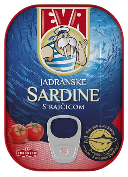 Eva Sardine in sos tomat