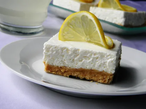 Limun cheesecake kocke