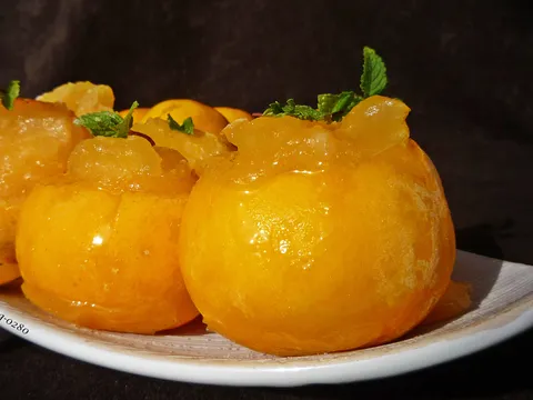 Nadjevene zamrznute mandarine