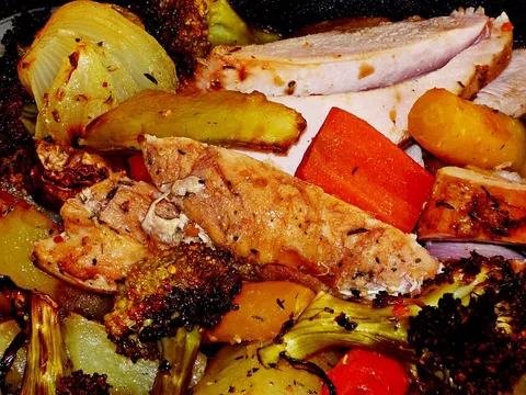 Piletina i povrće u vrećici - po receptu Valerije10