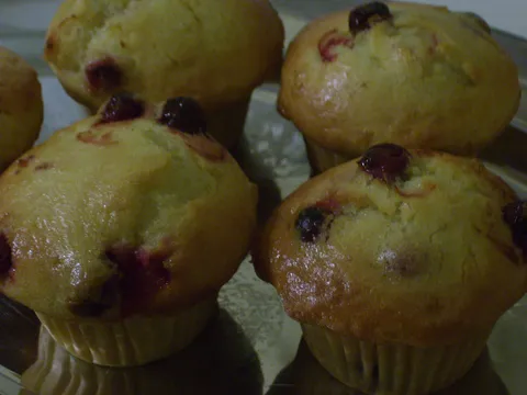Brusnica-limun muffins