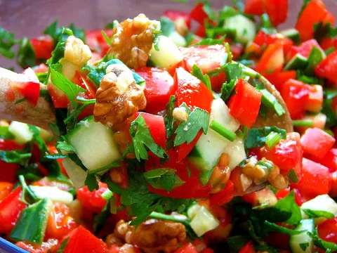 Gavurdağı salatası(turska salata od rajčice)
