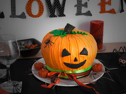 Halloween Torta Crazy Jack O' Lantern - torta s bundevom i cokoladom