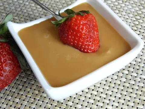 Butterscotch fondue