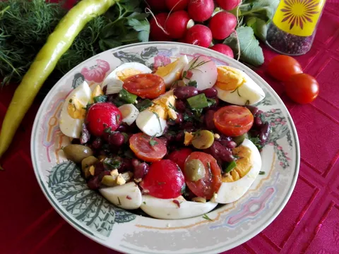 Salata sa crvenim pasuljem