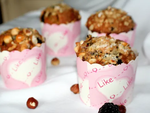Muffini sa kupinama i lešnicima
