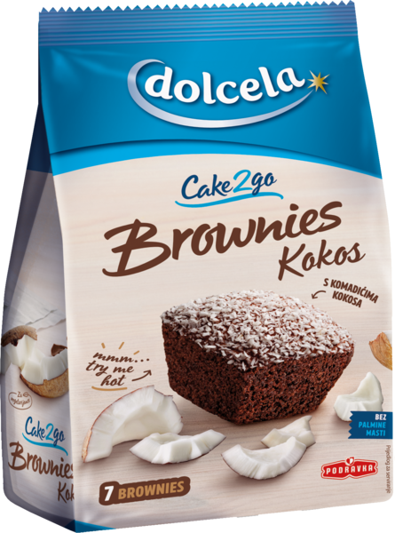 Cake2go Brownies Kokos