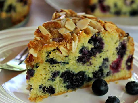 Blueberry muffin cake...