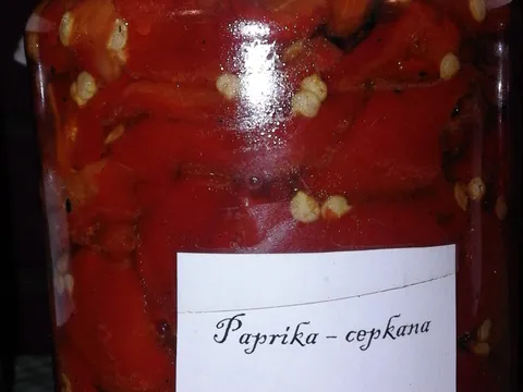 pečena paprika za zimu