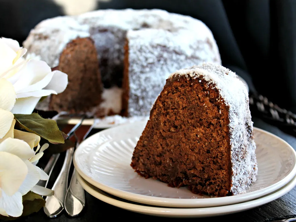 Chocolate-Coconut cake...