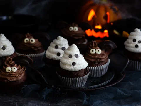 Halloween muffini