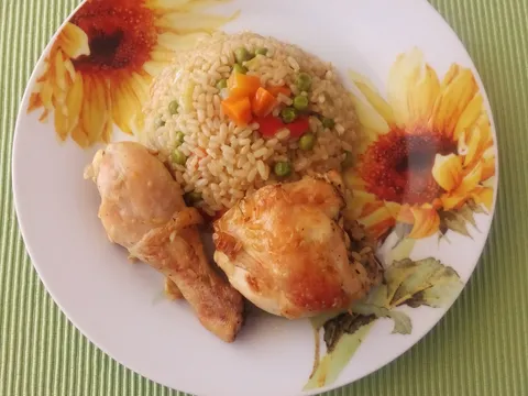 Za kućicu u cvijeću: Piletina s rižom by Duka 11