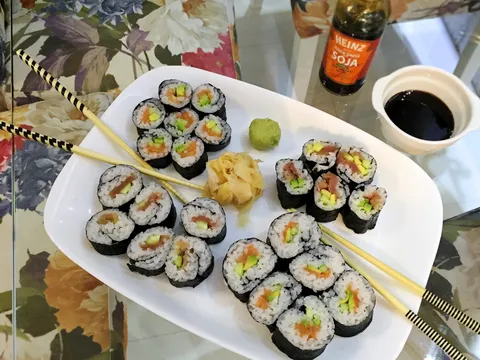 My homemade sushi