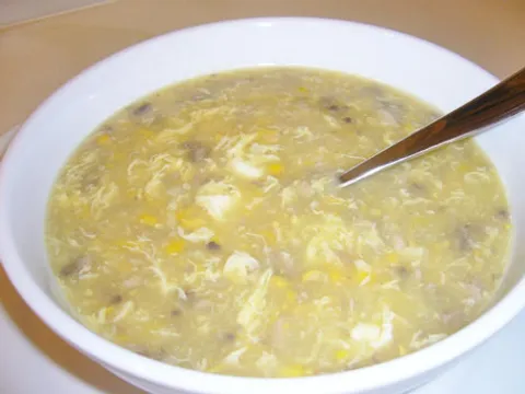 kukuruzna krem supa od vrganja
