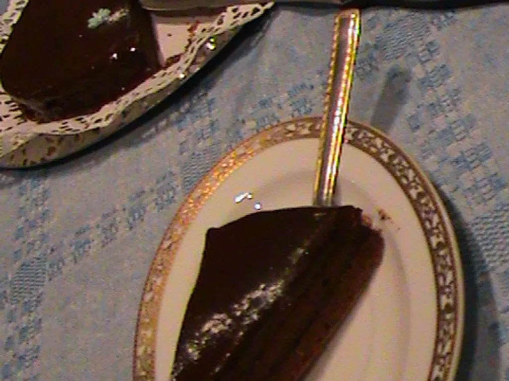 Sacher torta by Michele Urvater book "Chocolate cake"
