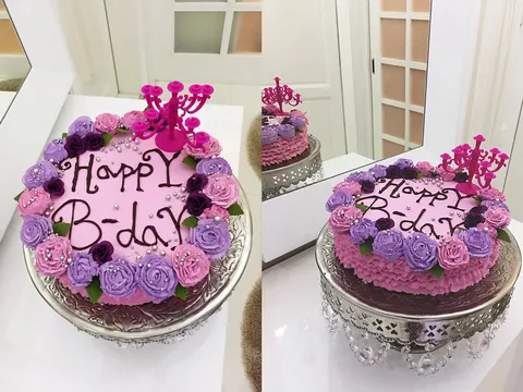 Torta koju sam pravila prijateljici za rođendan