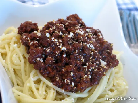 Špagete u ljuto-čokoladnom sosu