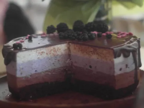 Mousse torta s čokoladom i borovnicama by PickyPalate