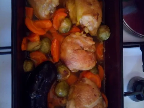 Piletina sa mrkvom i prokeljom