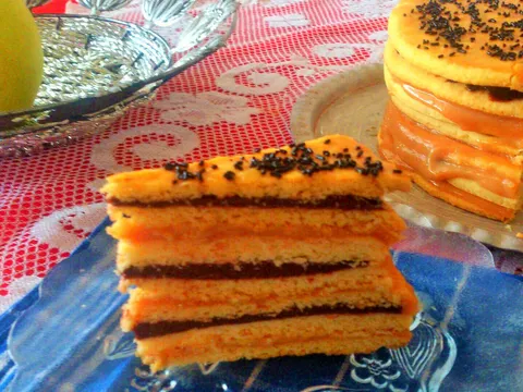 Karamel-čoko torta