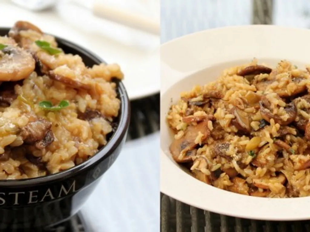 Brown Rice Risotto - Two Ways