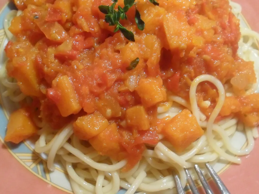 Špageti sa tikvom