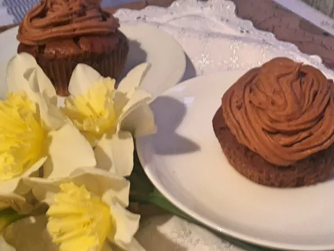 Cupcake od čokolade i kave