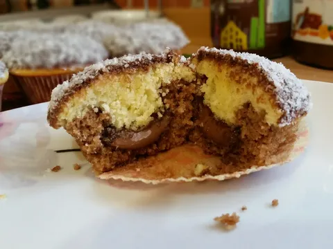Coconut Nutela Muffin Delight