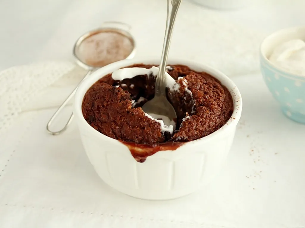 Self Saucing Chocolate Puddings