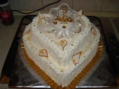 Torta za 50.godišnjicu braka