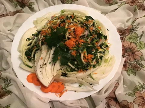 Zdrava i ukusna  salata od tikvica  Raw salad