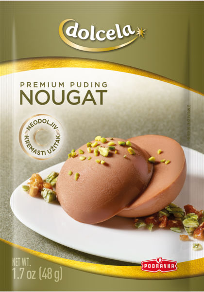 Nougat Premium pudding