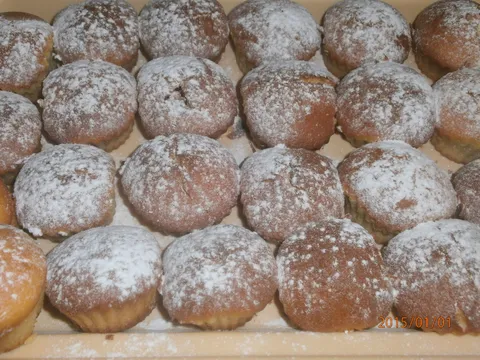 Nigella's Jam doughnut muffins by kikiriki