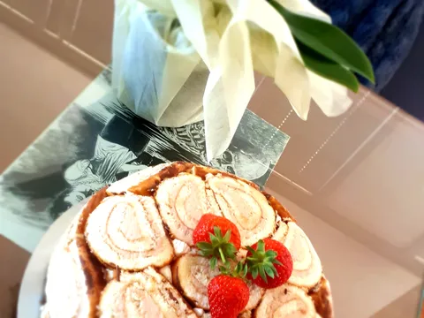 Raspberry Chocolate Trifle Cake by DaSilva.